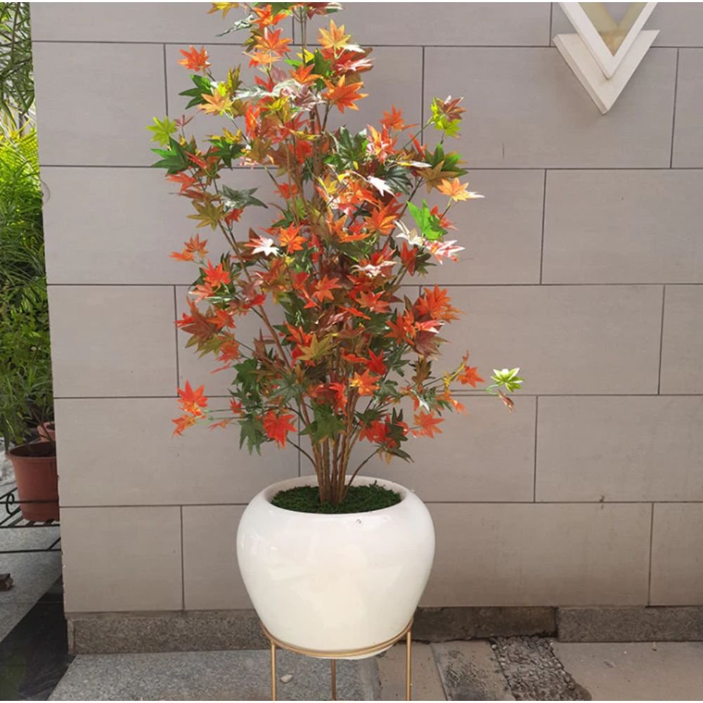 Colourful Big Planter Pot With Stand