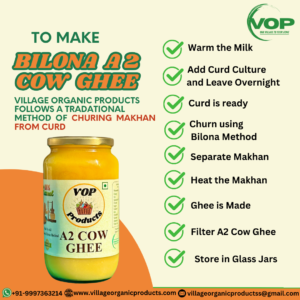 Bilona A2 Cow Ghee - VOP Products