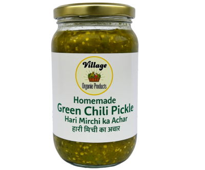 Village Home Made Green Chili Pickles